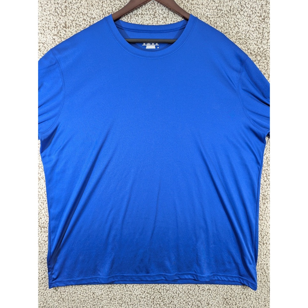 Champion Performance Men's 2xl Blue‎ Classic Long Sleeve Shirt Athletic Stretchy